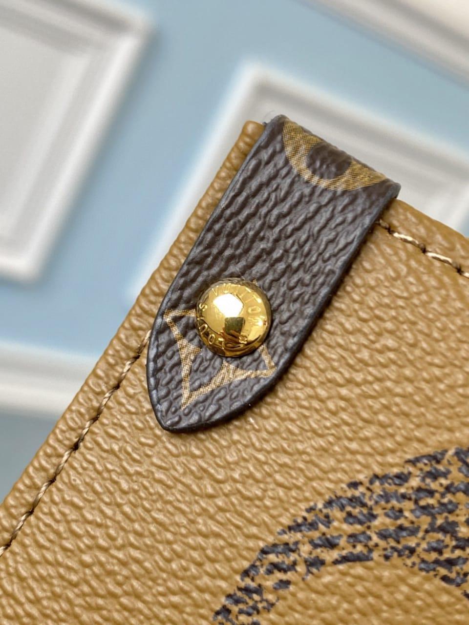 Louis Vuitton On the Go GM Tote Bag - Brown — view 7