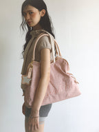 Washed Leopard Dimsum Bag Pink — view 4