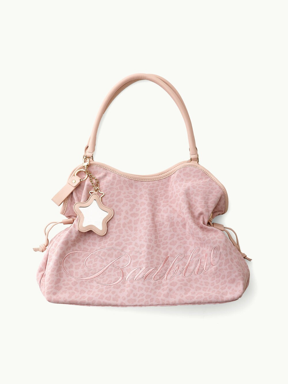 Washed Leopard Dimsum Bag Pink — view 1