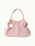Washed Leopard Dimsum Bag Pink — view 1
