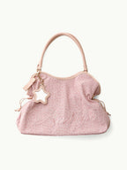 Washed Leopard Dimsum Bag Pink — view 1