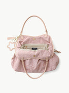 Washed Leopard Dimsum Bag Pink — view 2