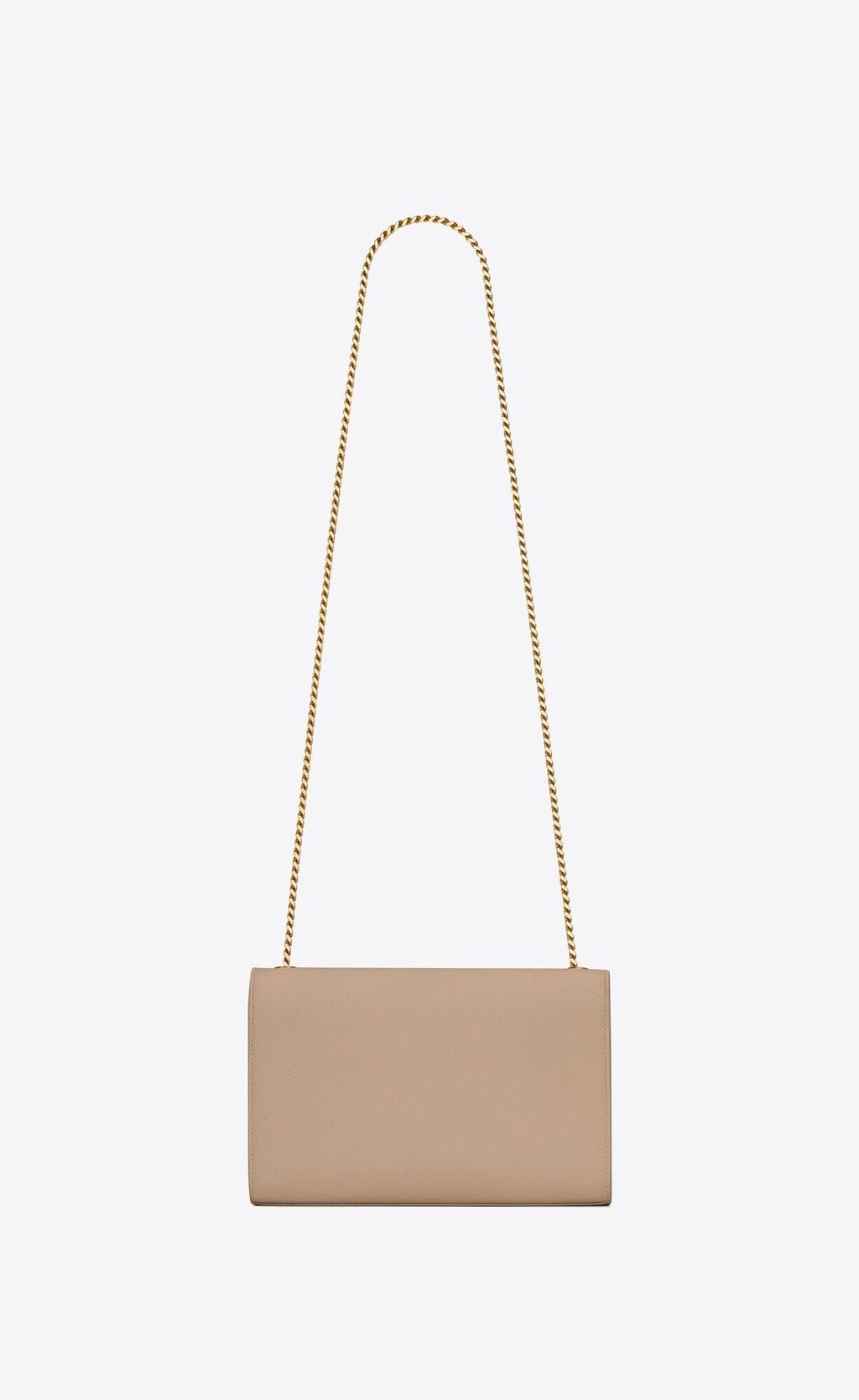 YSL Kate Medium Chain Bag in Grain De Poudre Embossed Leather — view 3