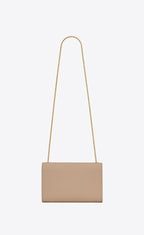 YSL Kate Medium Chain Bag in Grain De Poudre Embossed Leather — view 3