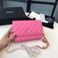 Chanel Wallet On Chain Pink — view 5
