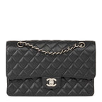 Chanel Classic Flap Bag with Silver Hardware - Black — view 1