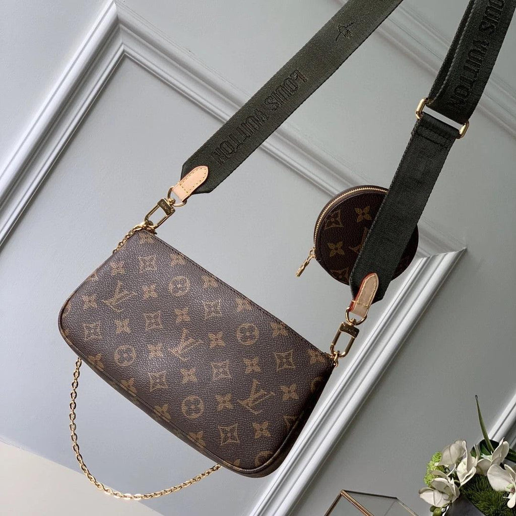 Multi Pochette Accessoires Monogram Canvas - Khaki — view 9