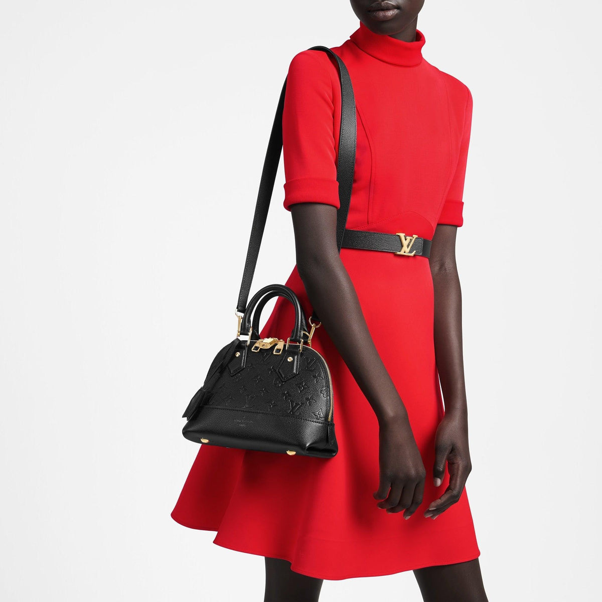 Louis Vuitton Neo Alma BB Black Handbag — view 4