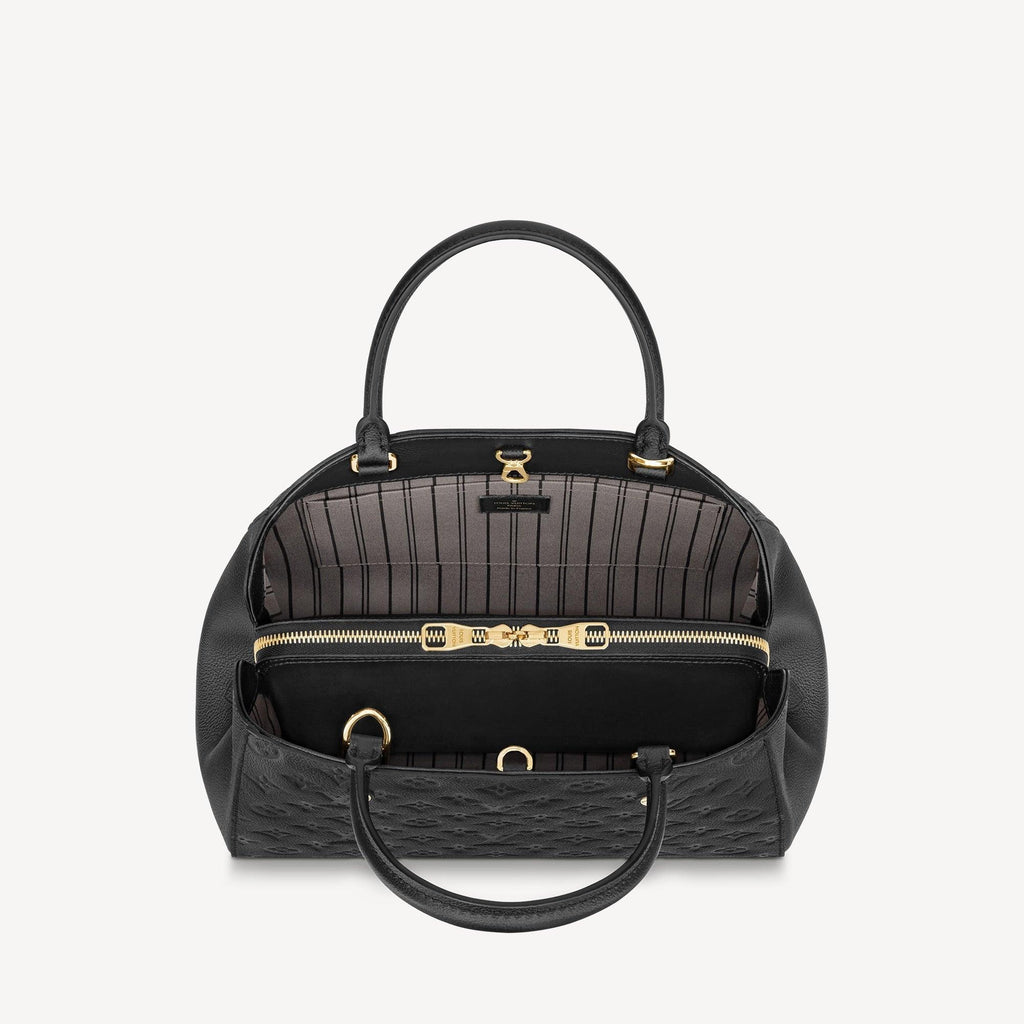 Louis Vuitton Montaigne MM Black Handbag — view 4