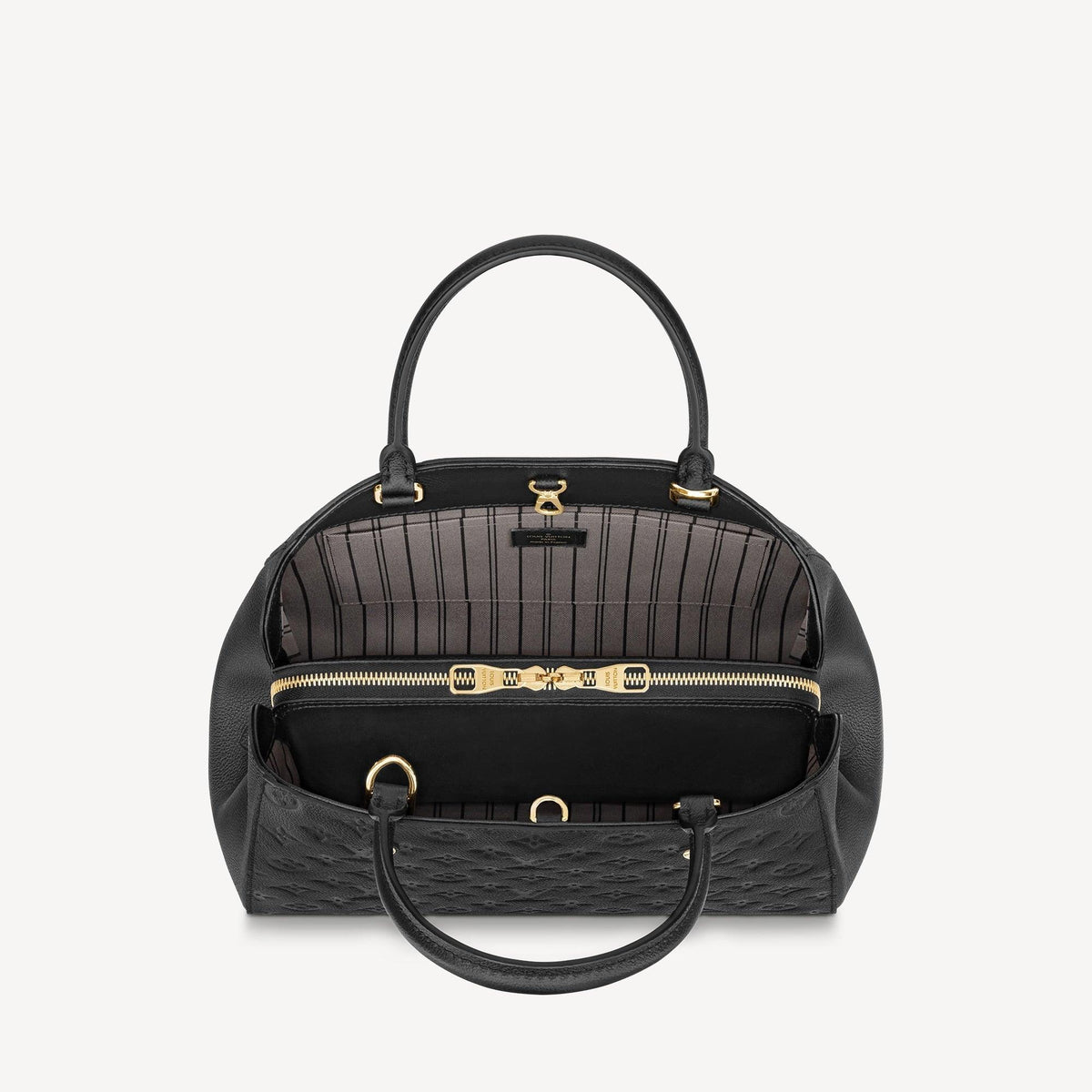 Louis Vuitton Montaigne MM Black Handbag — view 4