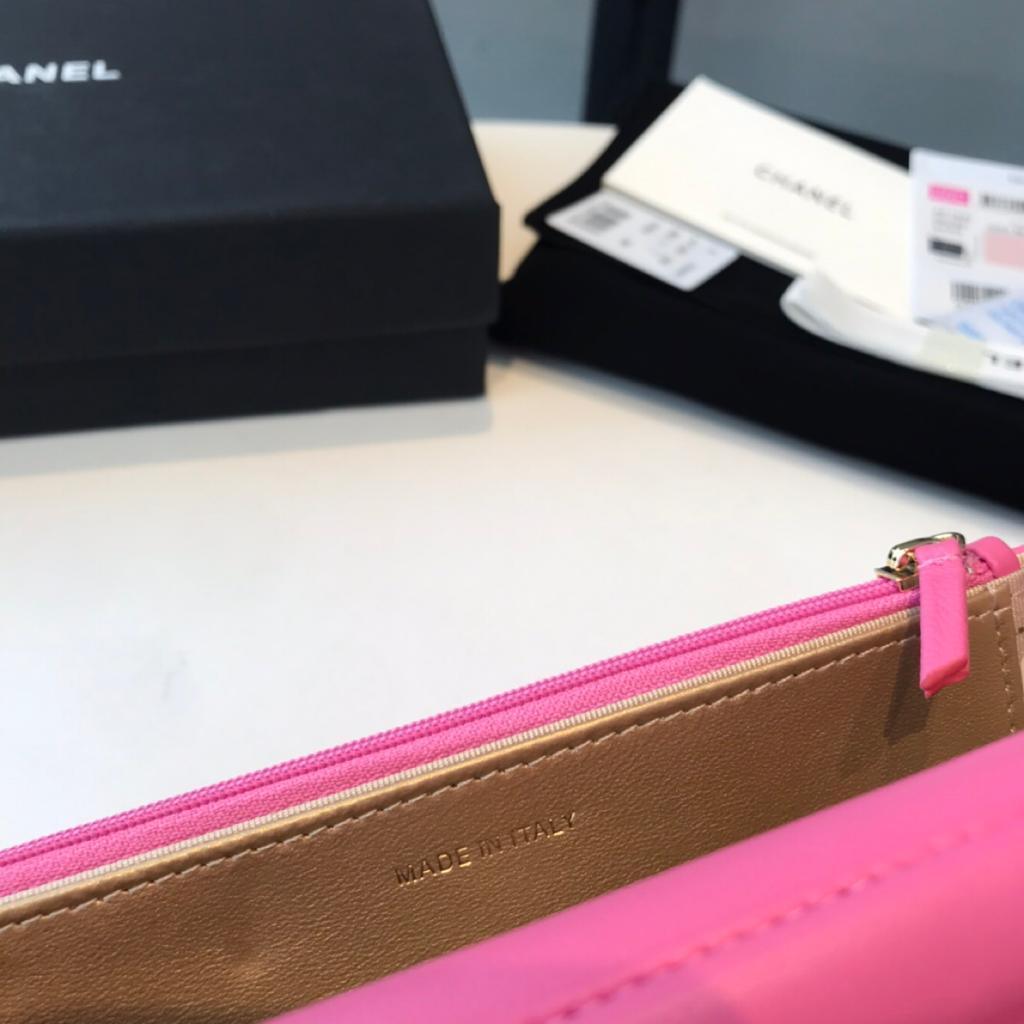 Chanel Wallet On Chain Pink — view 8