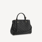 Louis Vuitton Montaigne MM Black Handbag — view 2
