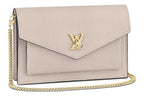 LV MyLockme Medium Bag - Greige Gray / Beige — view 1