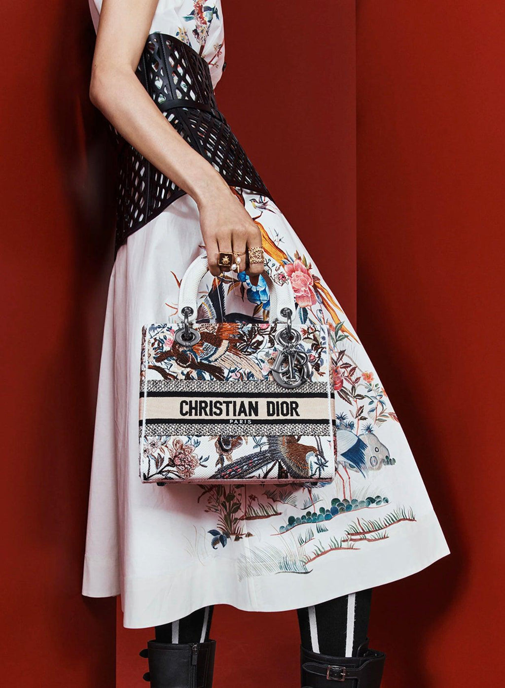 Dior Jardin D'Hiver Lady D-Lite Bag — view 8