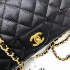 Chanel Mini Flap Bag with Top Handle Caviar — view 8