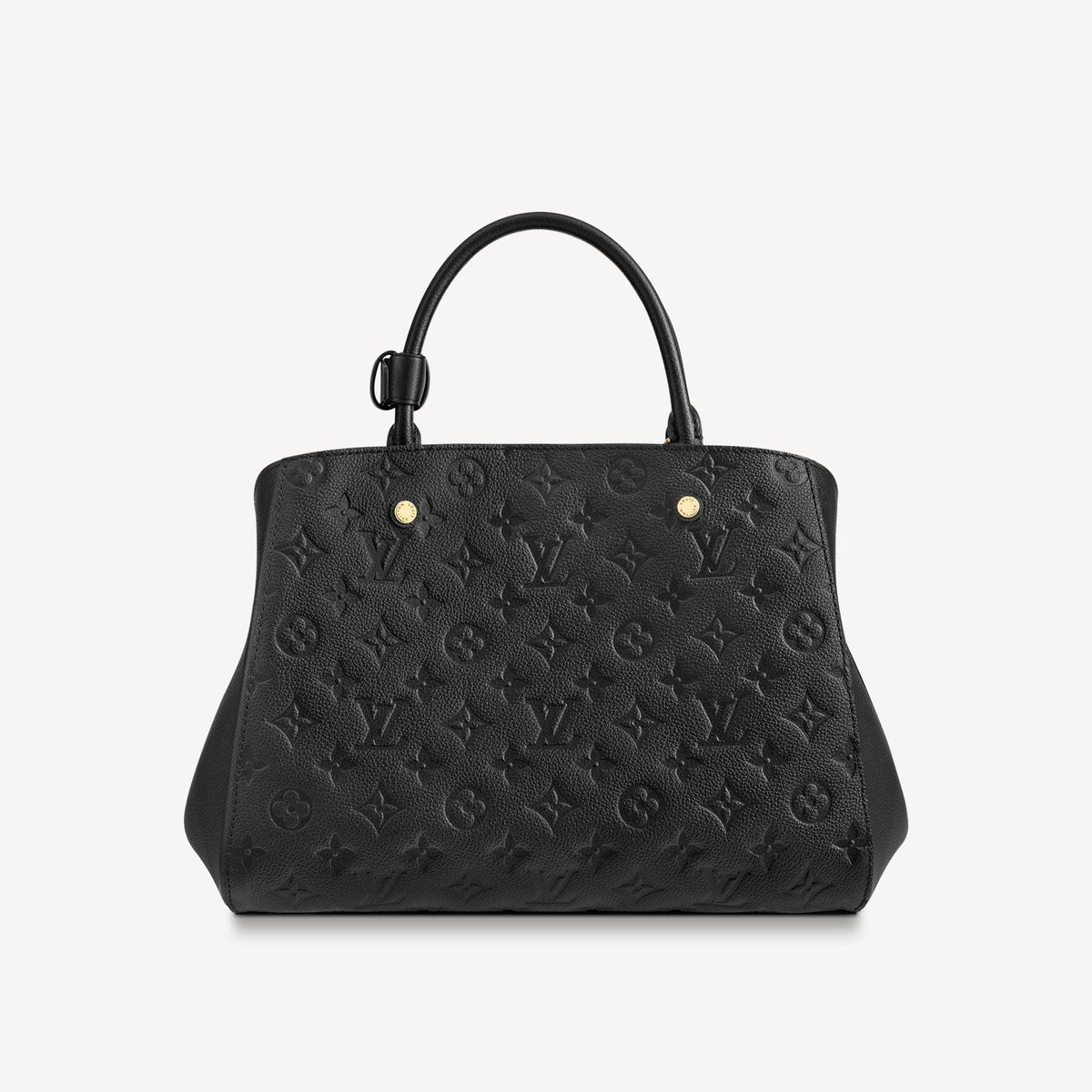 Louis Vuitton Montaigne MM Black Handbag — view 3