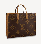Louis Vuitton On the Go GM Tote Bag - Brown — view 1