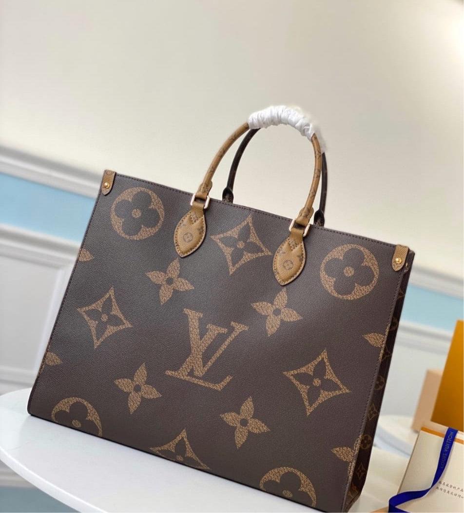 Louis Vuitton On the Go GM Tote Bag - Brown — view 2