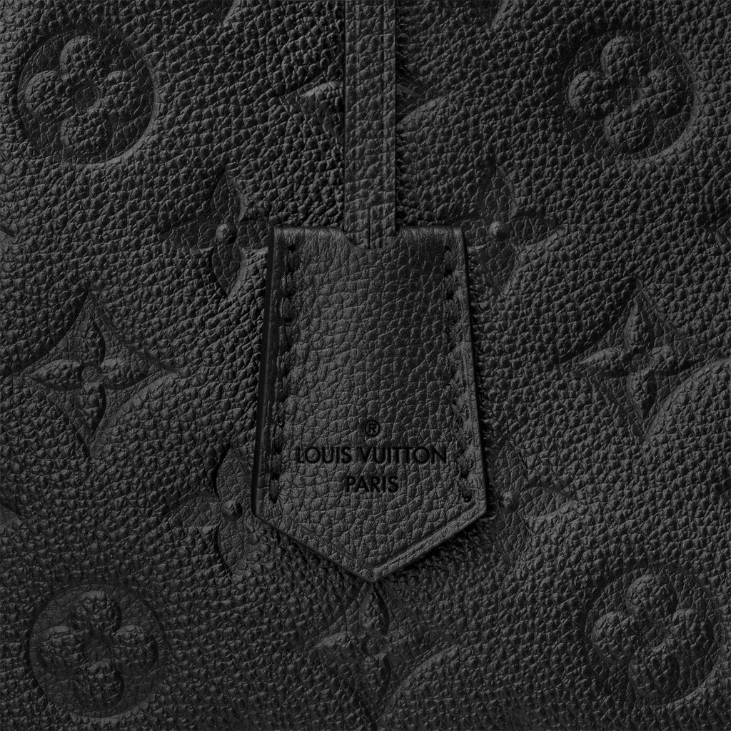 Louis Vuitton Montaigne MM Black Handbag — view 6
