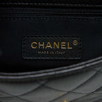 Chanel 23c Mini Flap Bag Chain Grained Calfskin Black — view 5