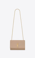YSL Kate Medium Chain Bag in Grain De Poudre Embossed Leather — view 1