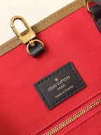 Louis Vuitton On the Go GM Tote Bag - Brown — view 6