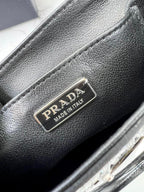 Prada Satin Tote Bag with Crystals — view 3