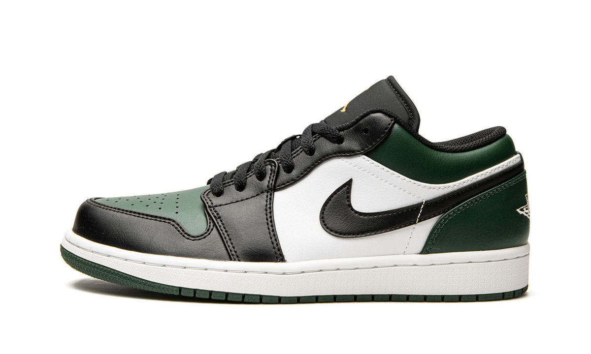 Jordan 1 Low “Green Toe” — view 1