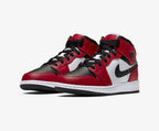 Jordan 1 Mid Chicago Black Toe 554724 — view 4