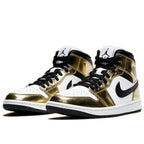 Jordan 1 Mid Metallic Gold — view 5