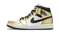 Jordan 1 Mid Metallic Gold — view 1