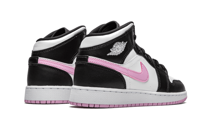 Jordan 1 Mid White Black Light Arctic Pink — view 4