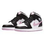 Jordan 1 Mid White Black Light Arctic Pink — view 3