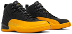 Jordan 12 Retro Black University Gold — view 1