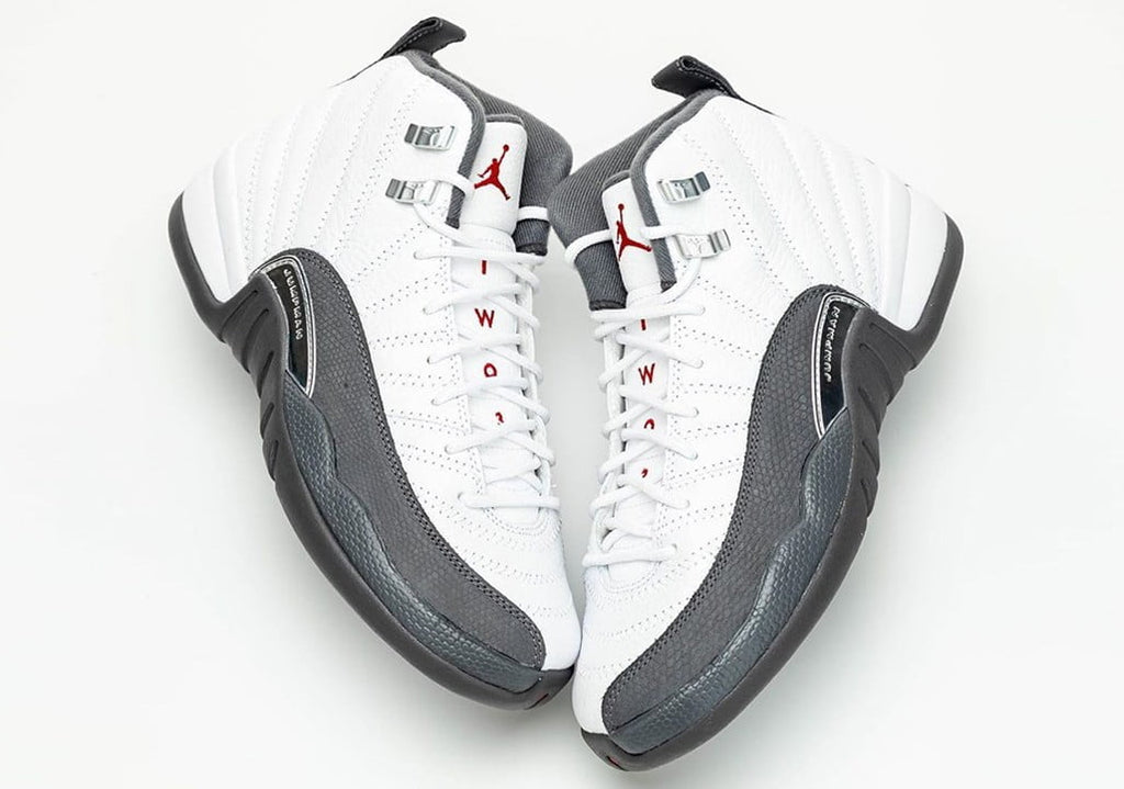 Jordan 12 Retro White Dark Grey — view 2