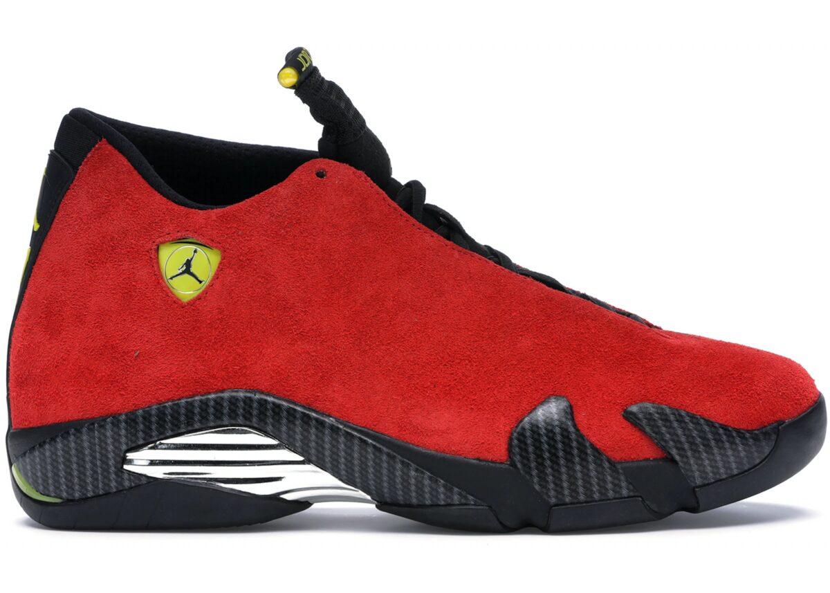 Jordan 14 Ferari Red — view 4