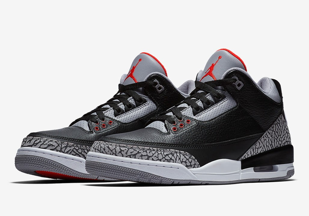 Jordan 3 Retro Black Cement (2018) — view 3