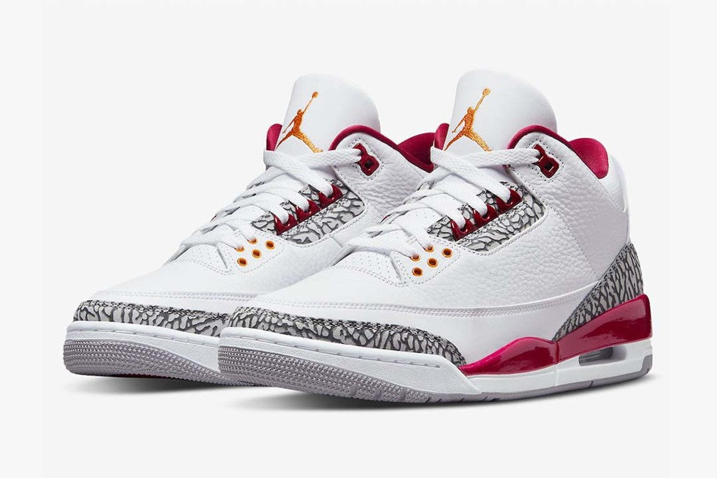 Jordan 3 Retro Cardinal Red — view 1