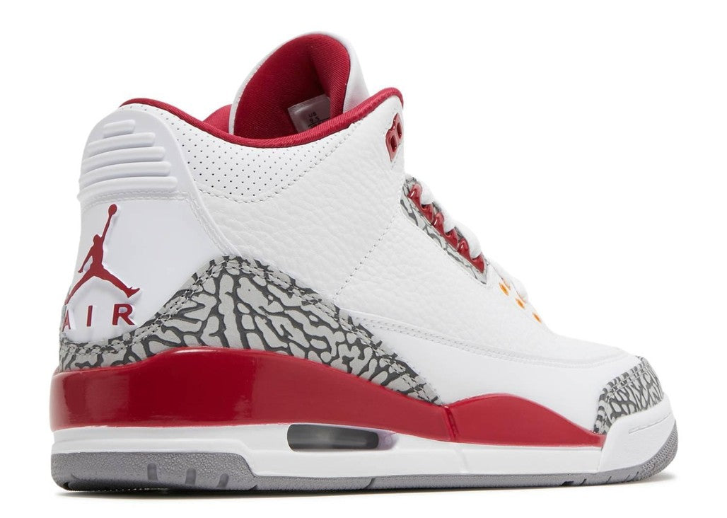Jordan 3 Retro Cardinal Red — view 3