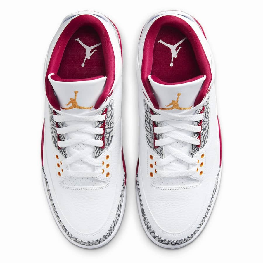 Jordan 3 Retro Cardinal Red — view 4