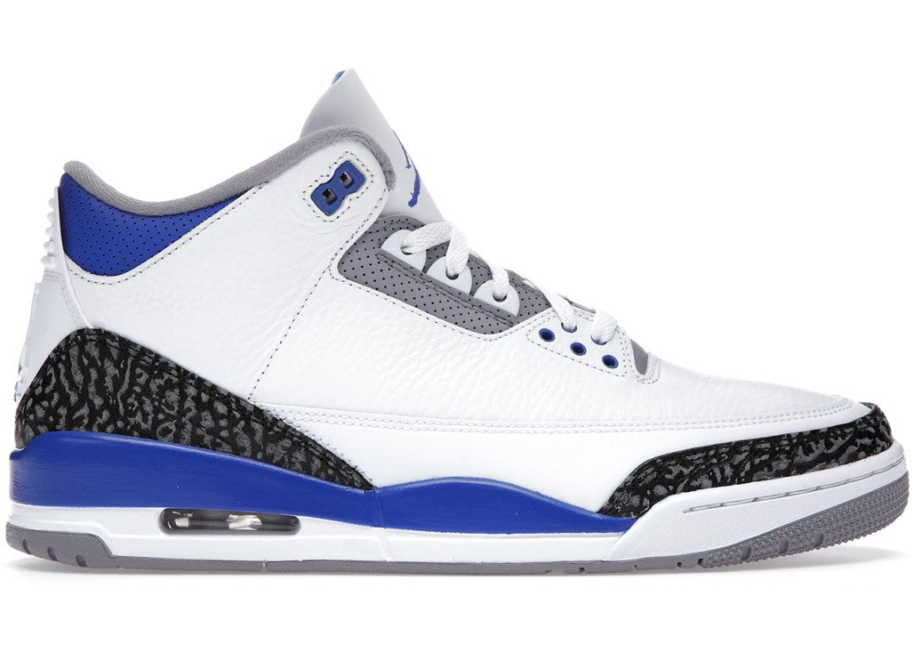 Jordan 3 Retro Racer Blue — view 4