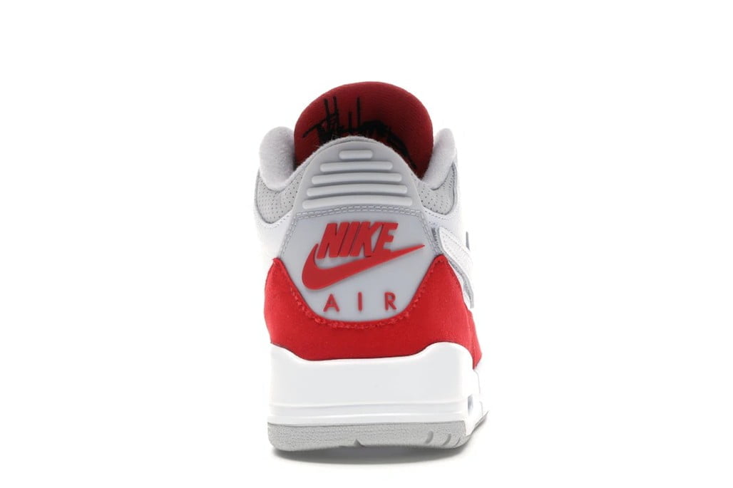 Jordan 3 Retro Tinker White University Red — view 4