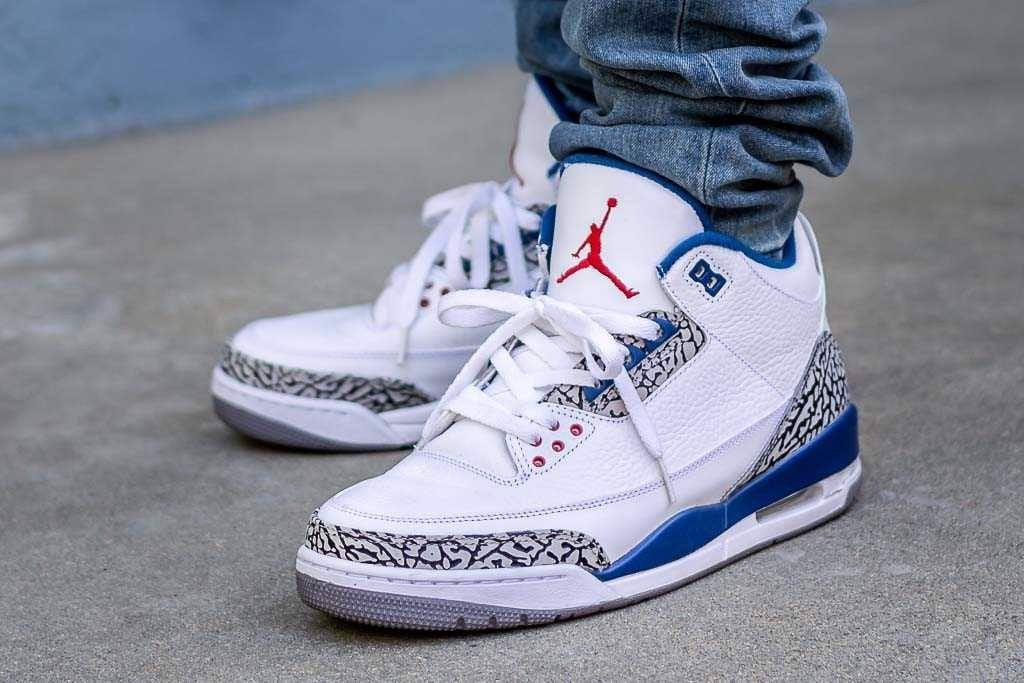 Jordan 3 Retro True Blue (2016) — view 2