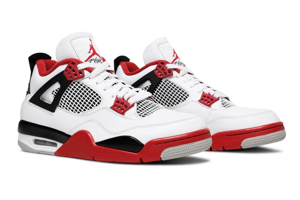 Jordan 4 Retro Fire Red (2020) — view 1