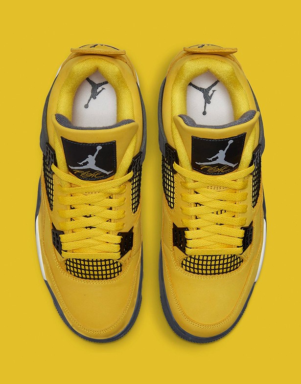 Jordan 4 Retro Lightning (2021) — view 2
