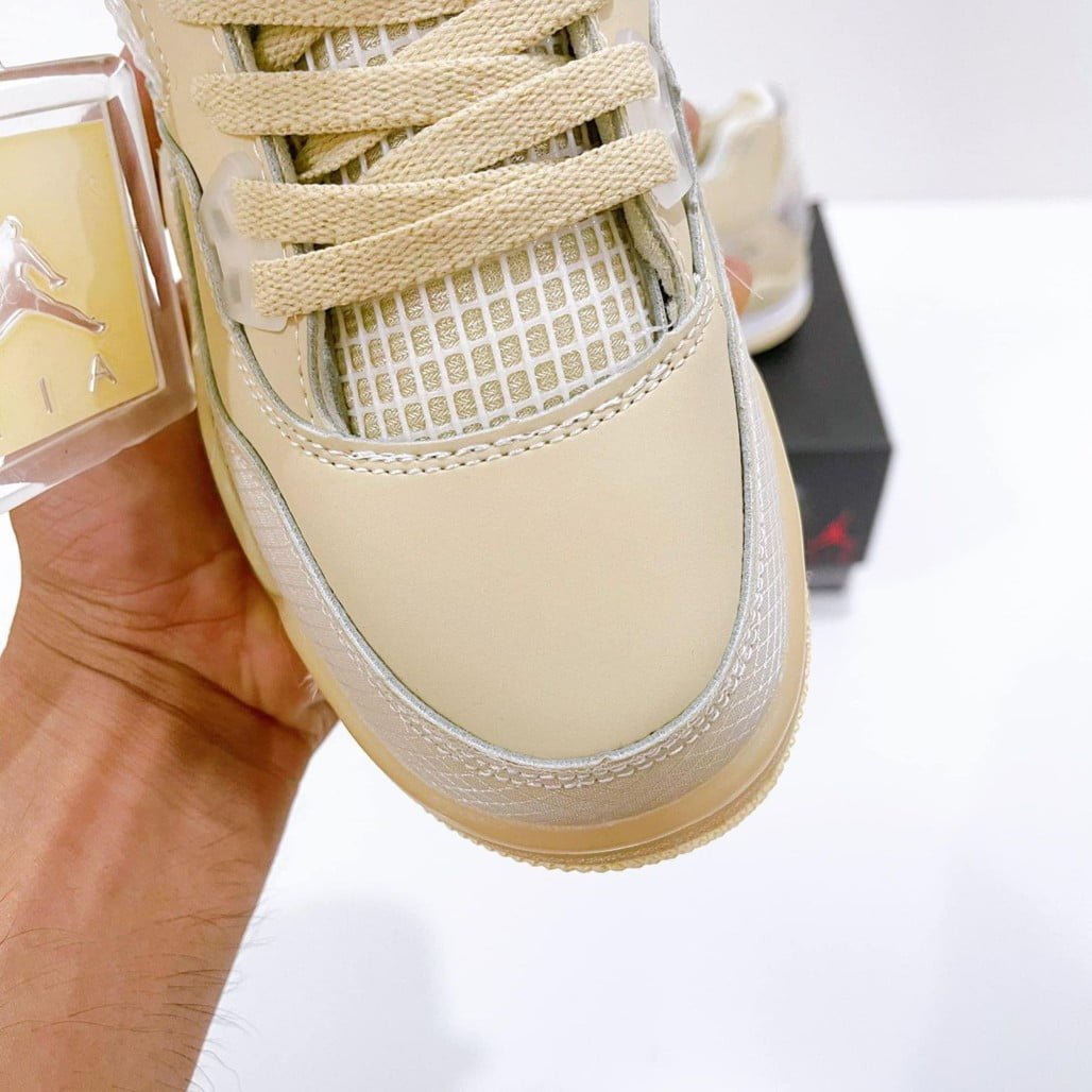 Jordan 4 Retro Off-White Sail (Women’s) — view 4