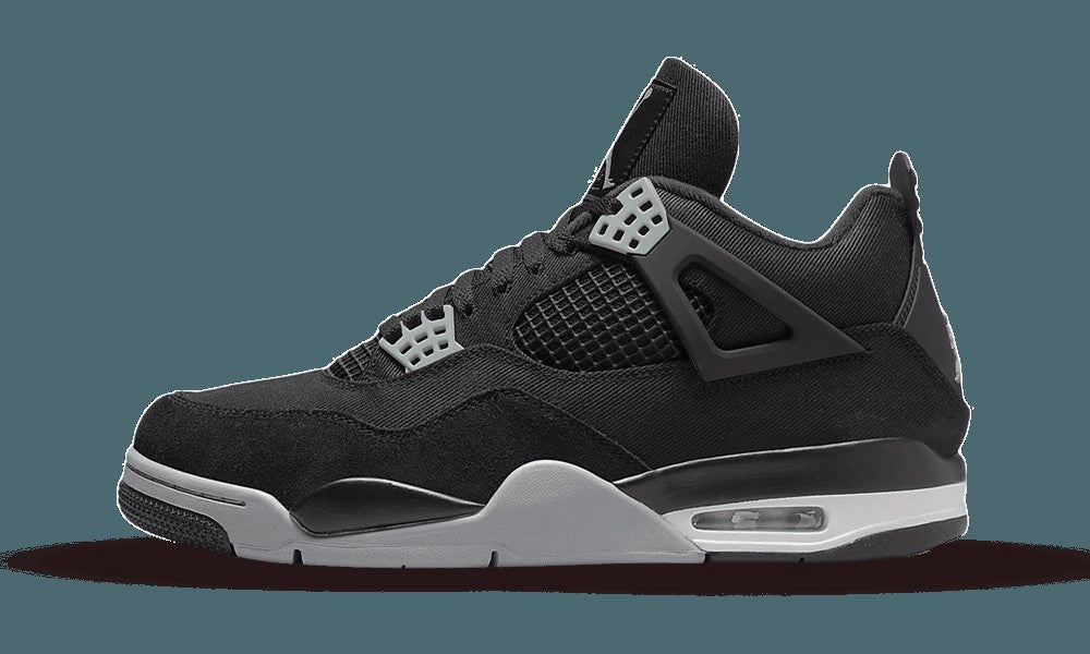 Jordan 4 Retro SE Black Canvas — view 3