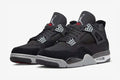 Jordan 4 Retro SE Black Canvas — view 1