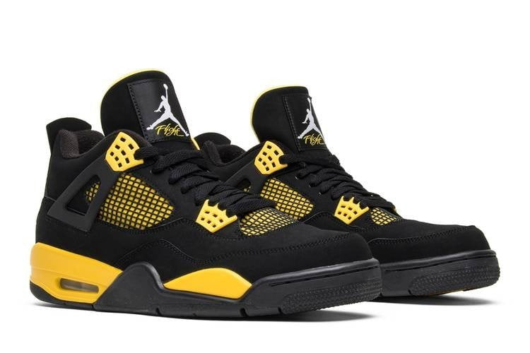 Jordan 4 Retro Thunder (2023) — view 1