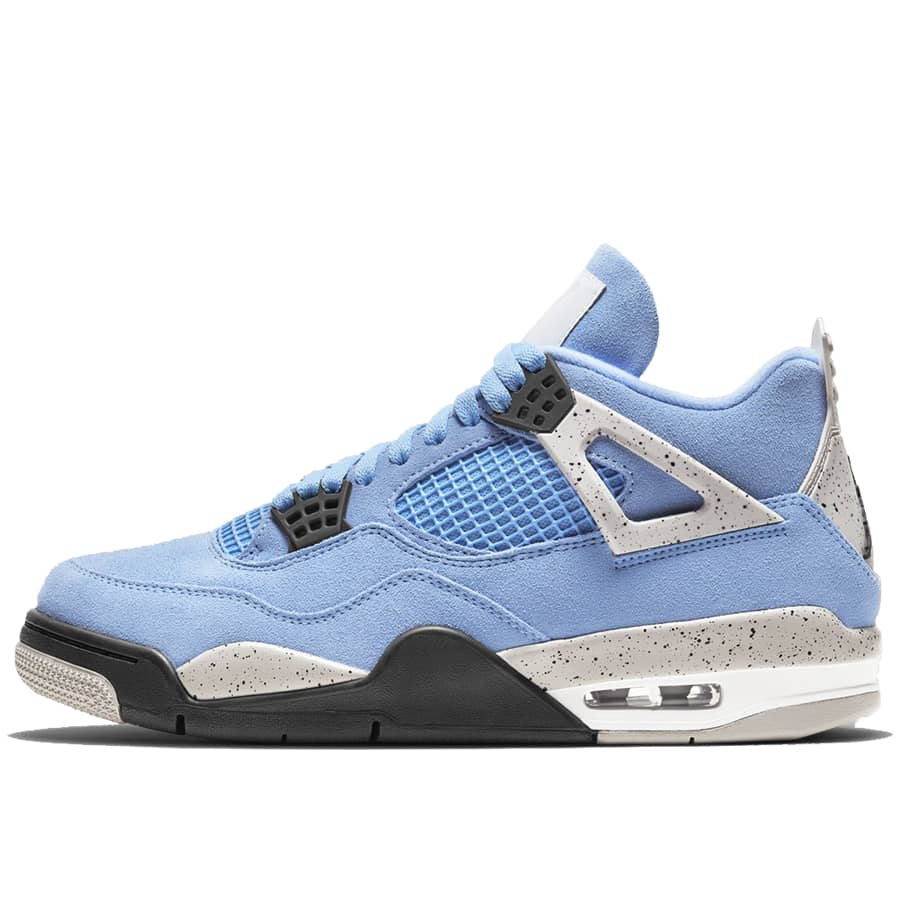 Jordan 4 Retro University Blue 2021 — view 2